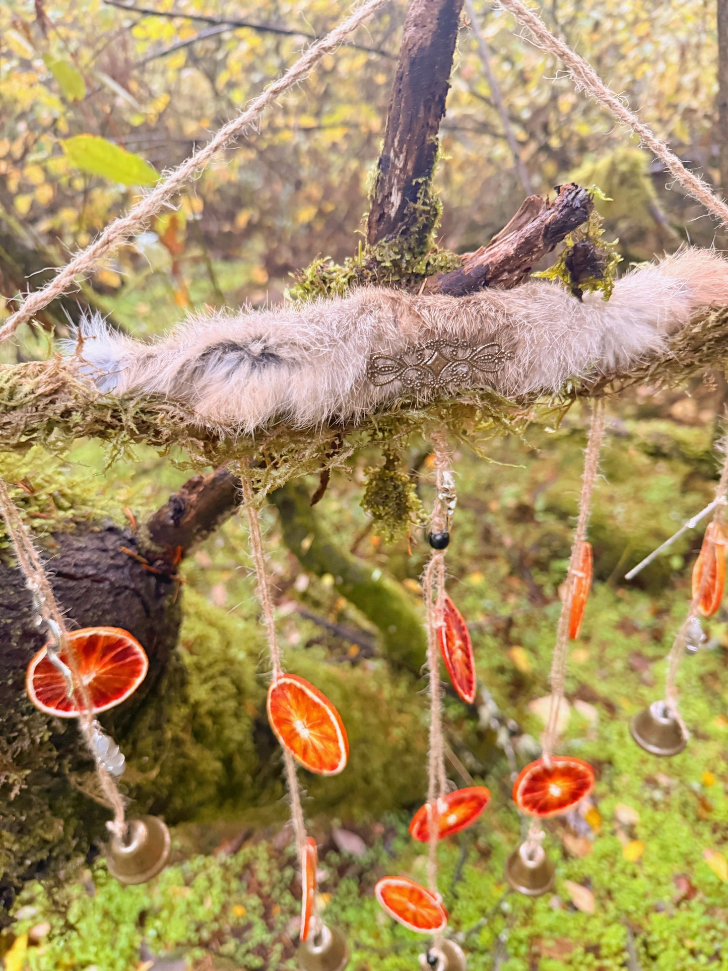 “Solstice Hare” Witch Bells