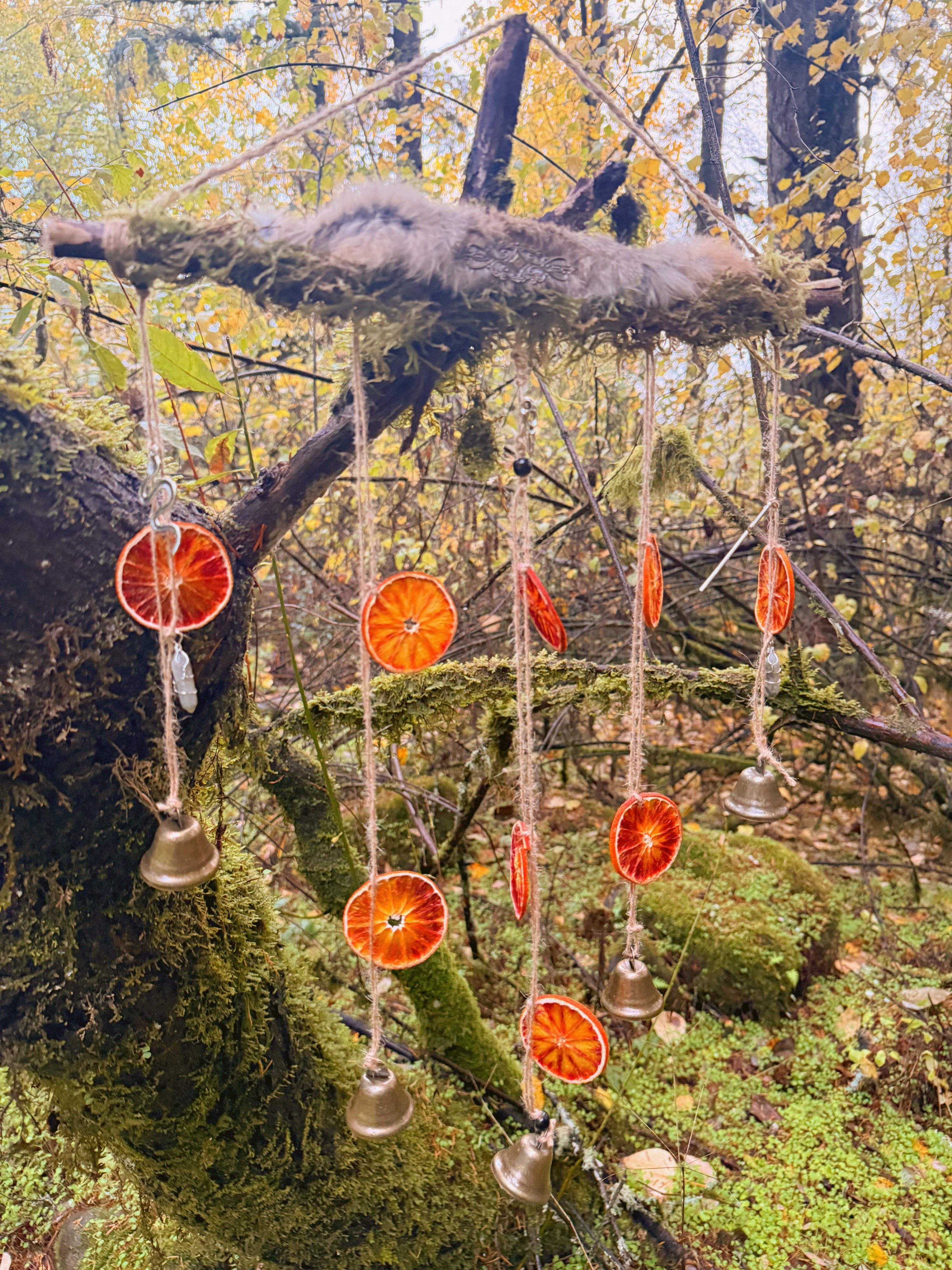 “Solstice Hare” Witch Bells