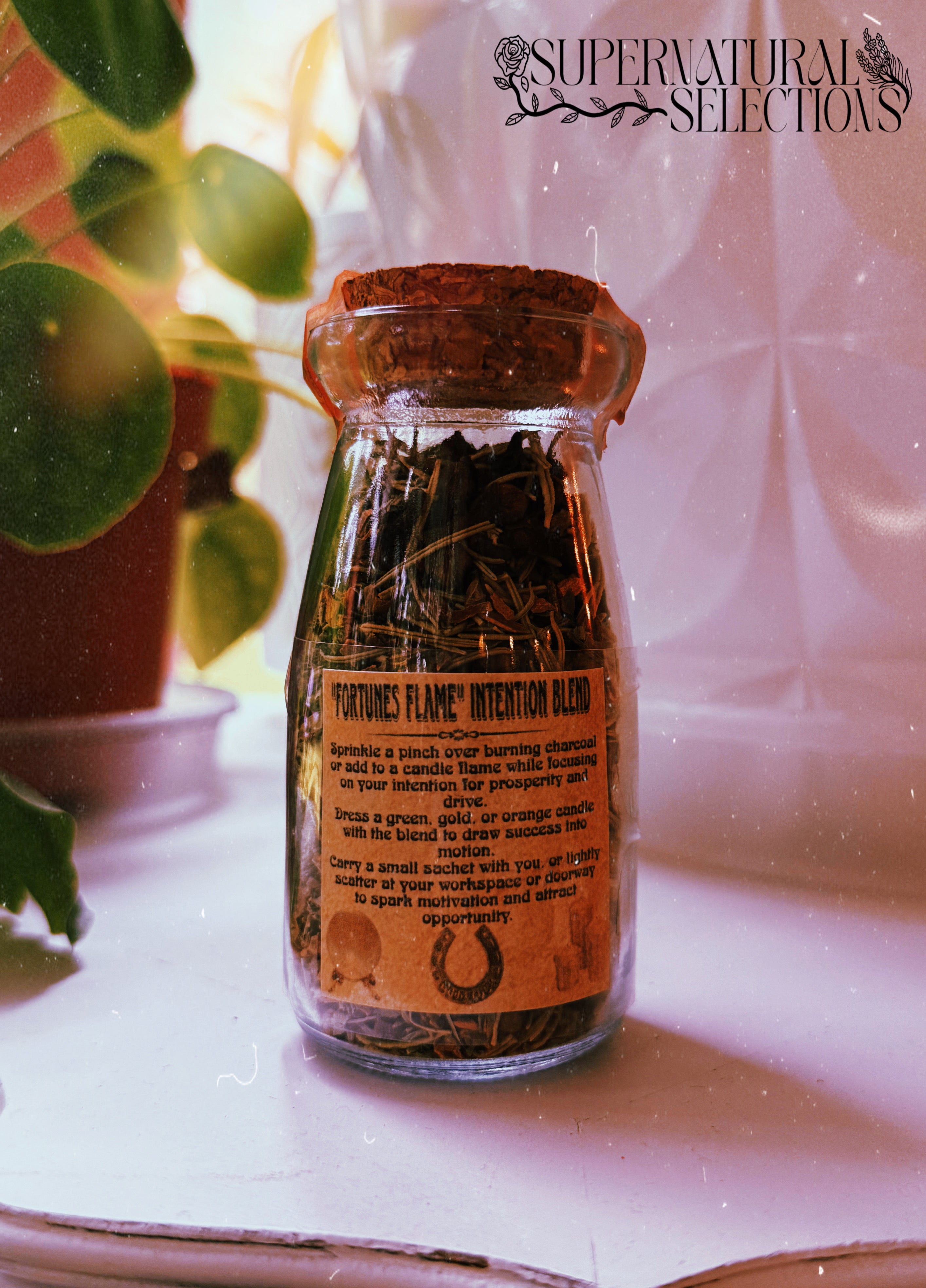 “Fortunes Flame” Intention Spell Herbal Blend