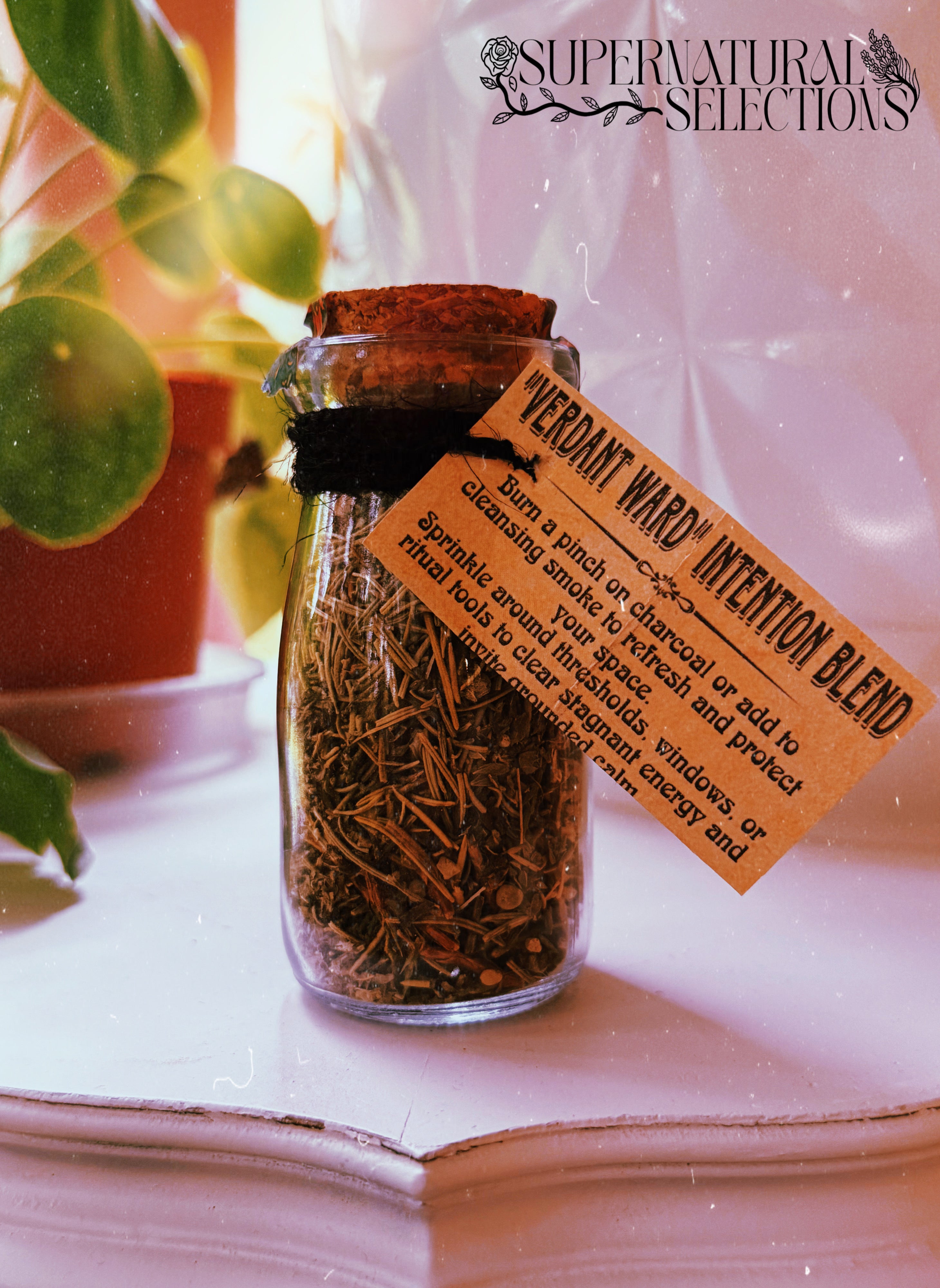 “Verdant Ward” Intention spell Herbal blend